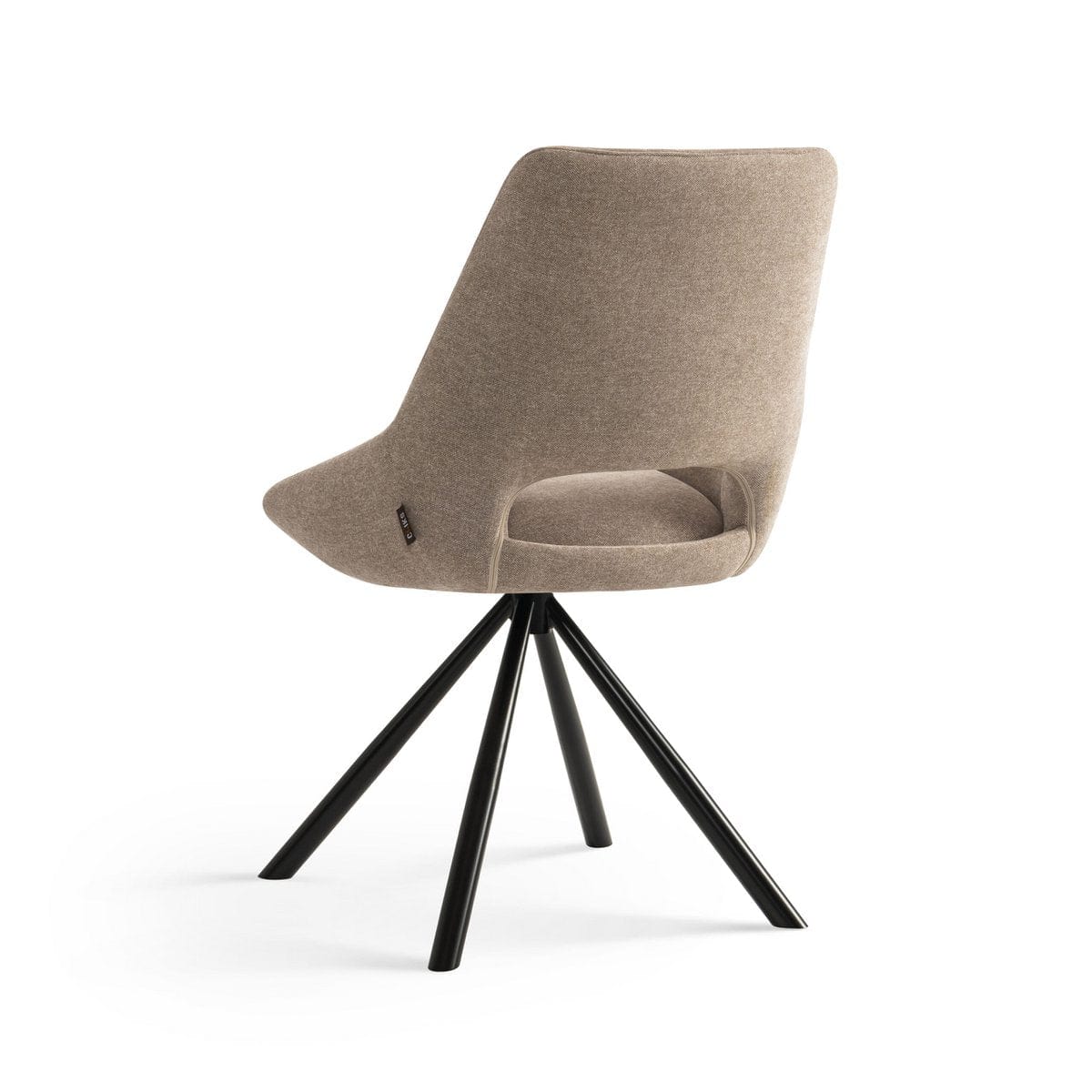 Criks Design Eetkamerstoelen set van 2 - Tosca - Taupe - Stof