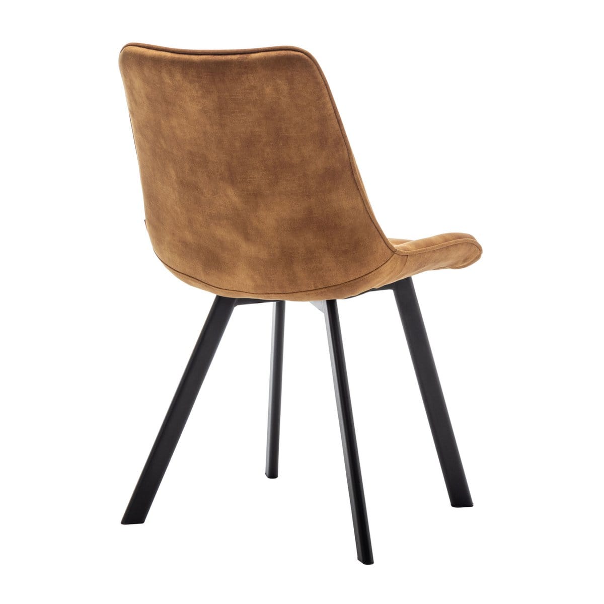 Criks Design Eetkamerstoelen set van 4 Felix Velvet Geel