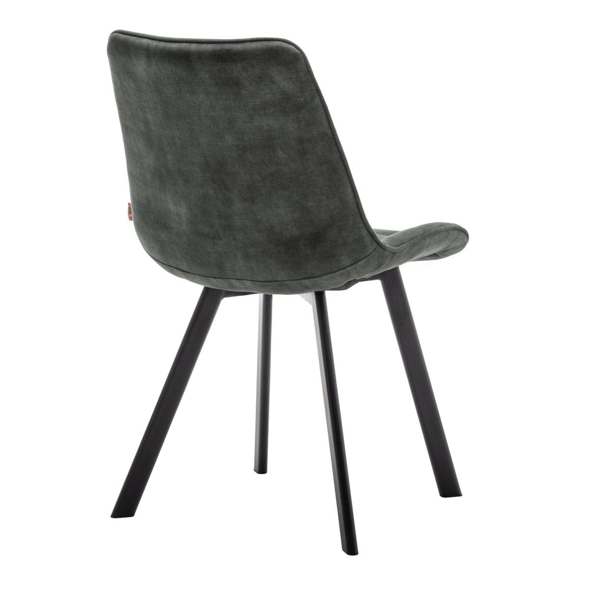 Criks Design Eetkamerstoelen set van 4 Felix Velvet Groen