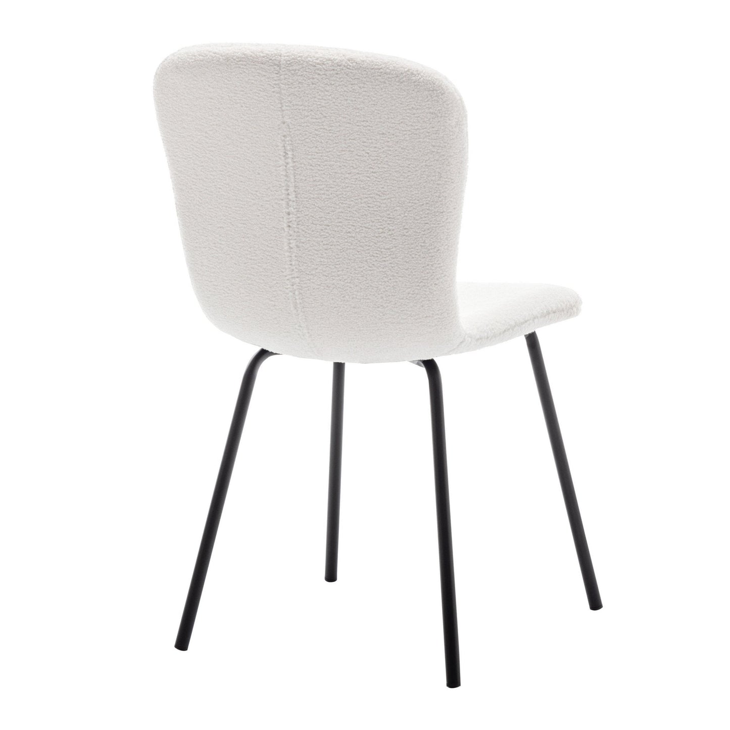Criks Design Eetkamerstoelen Set van 4 - Luca - Teddy - Creme