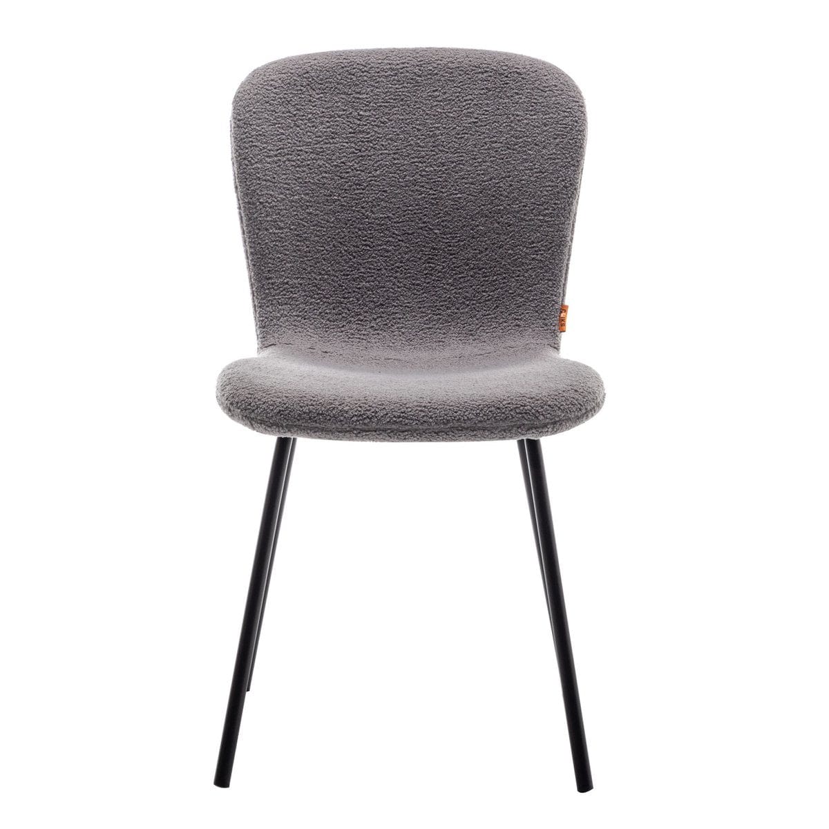 Criks Design Eetkamerstoelen Set van 4 - Luca - Teddy - Grijs