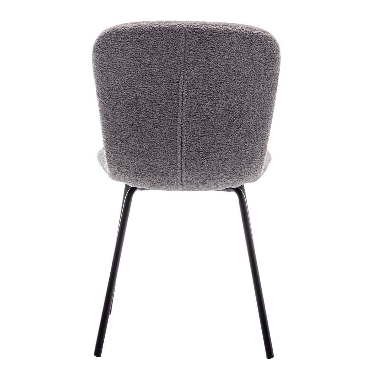 Criks Design Eetkamerstoelen Set van 4 - Luca - Teddy - Grijs