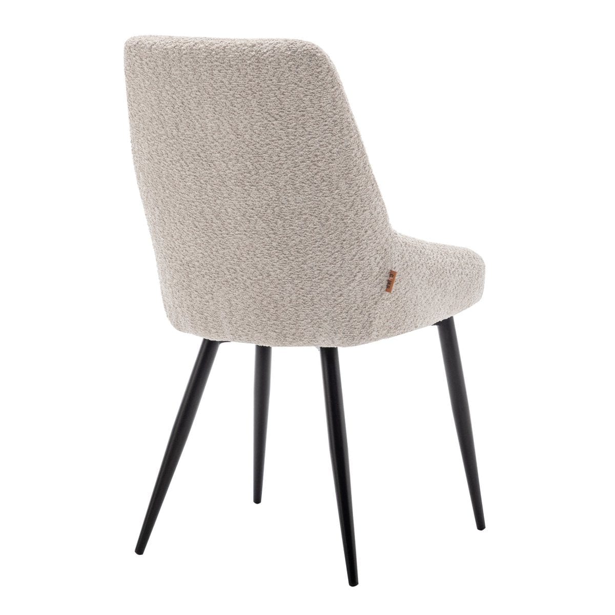 Criks Design Eetkamerstoelen set van 4 Oscar Boucle Beige