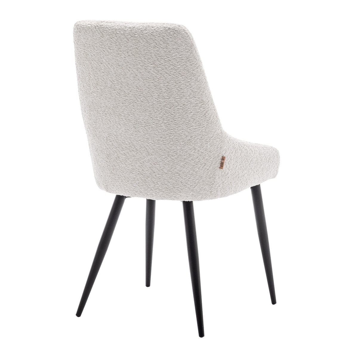 Criks Design Eetkamerstoelen set van 4 Oscar Boucle Creme