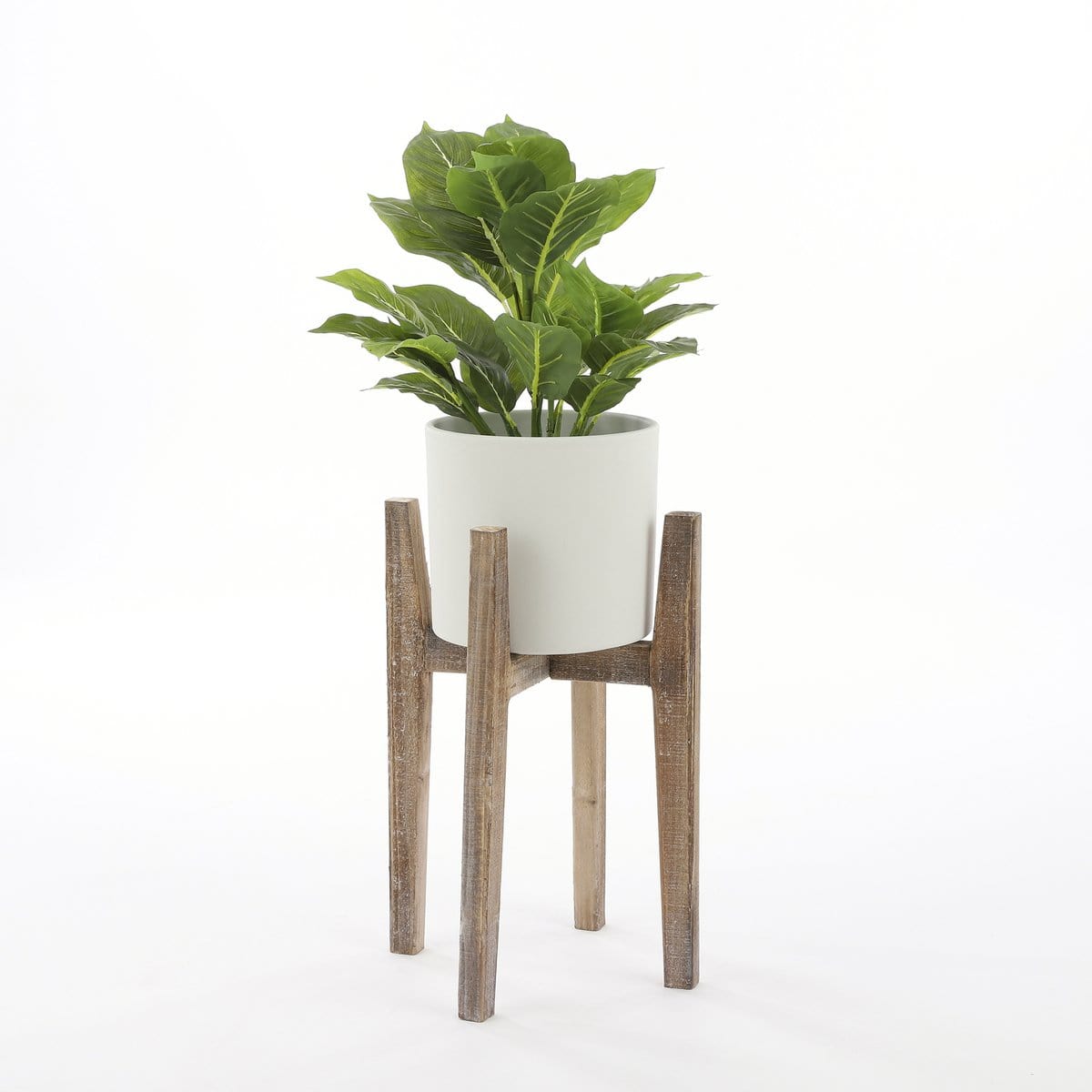 Mica Decorations Evergreen Kunstplant in Bloempot Stan - H49 x Ø40 cm - Groen
