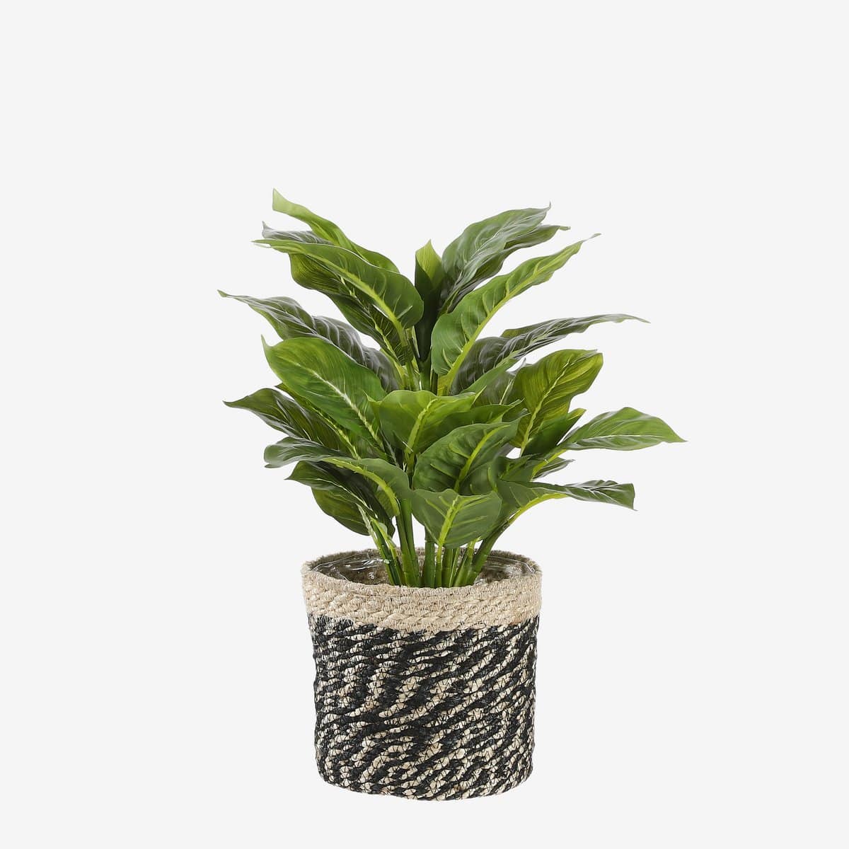 Mica Decorations Evergreen Kunstplant in Bloempot Stan - H49 x Ø40 cm - Groen