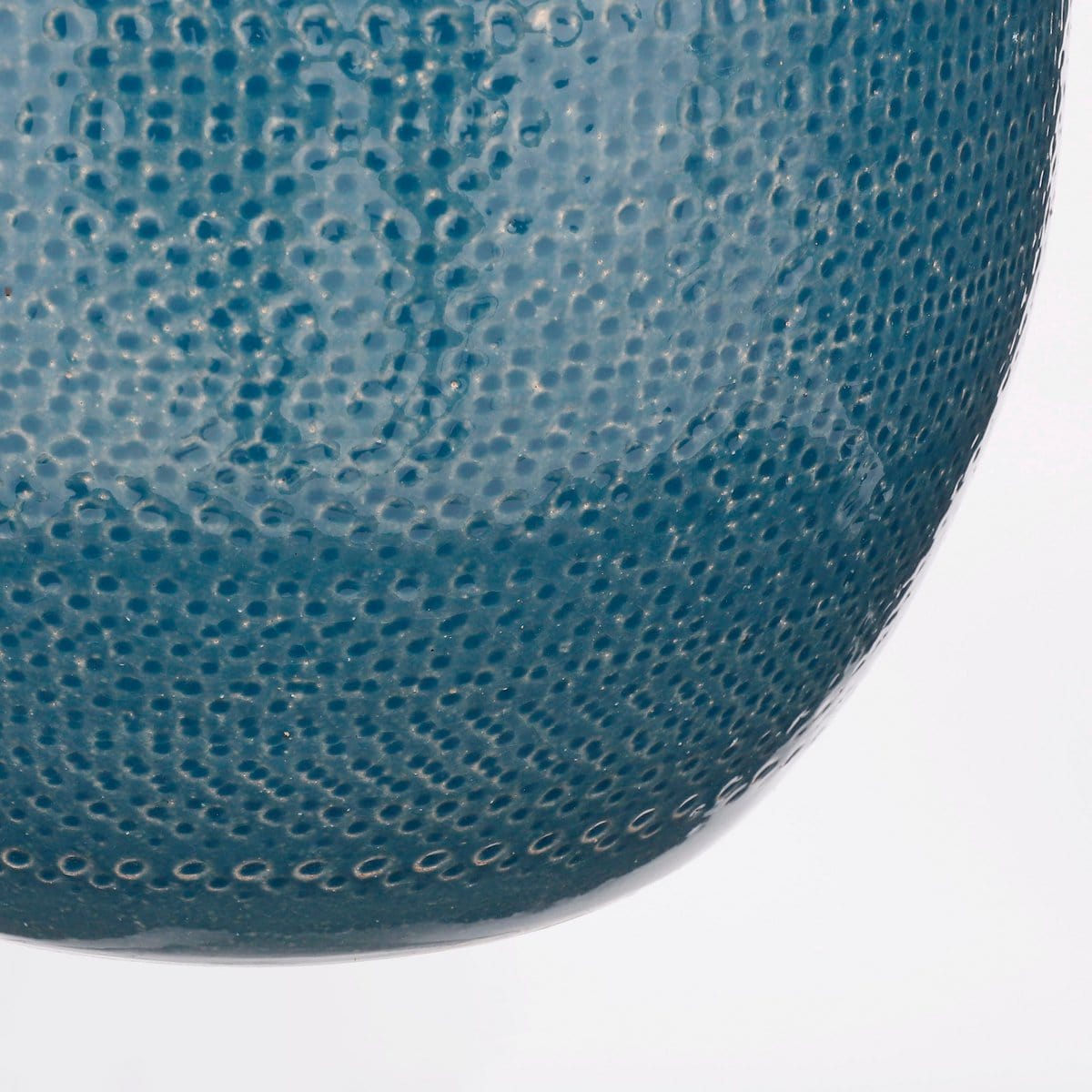 Mica Decorations Gabriel Bloempot - H19 x Ø21 cm - Keramiek - Blauw