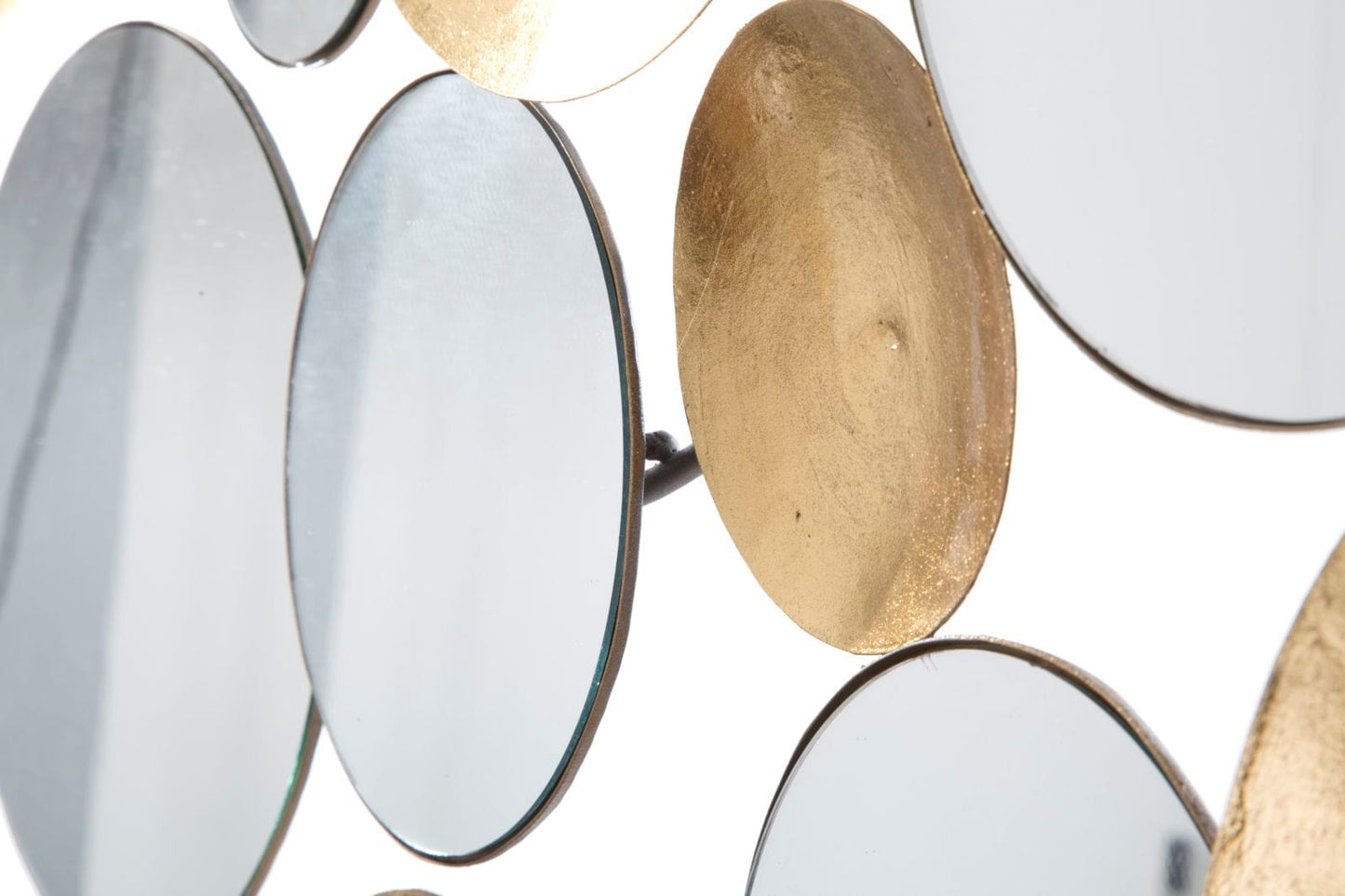 Mauro Ferretti GOLD PANEL MIRROR GLAM CM 118X2,5X60