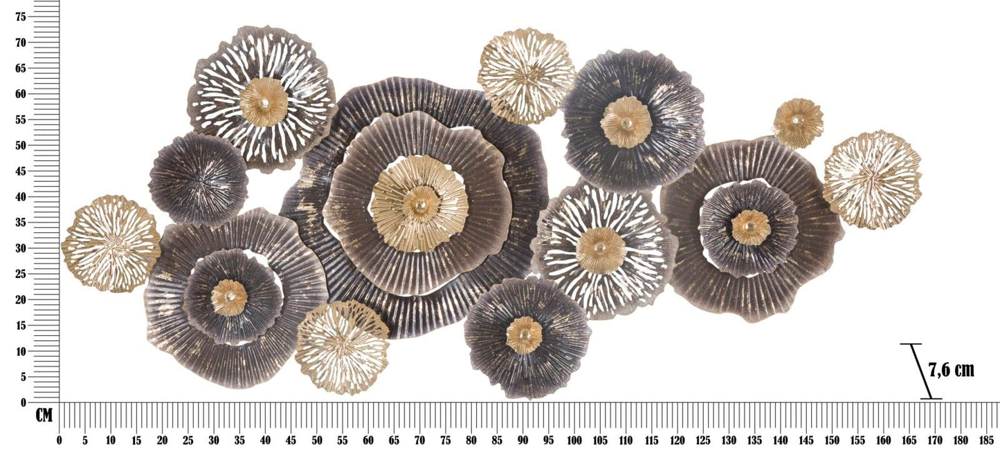 Mauro Ferretti IRON WALL PANEL BROWNY -A- CM 167,6X7,6X73,5