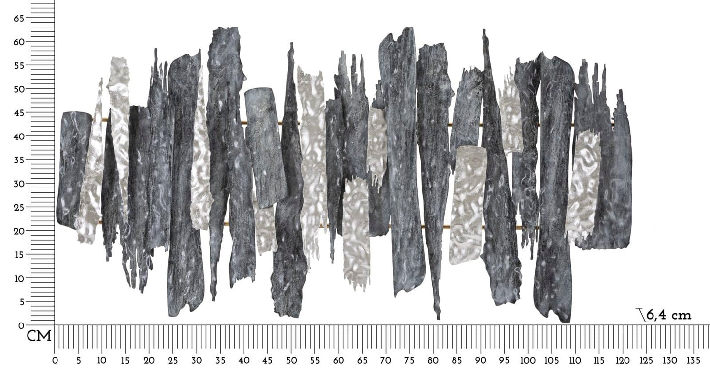 Mauro Ferretti IRON WALL PANEL SCULPT CM 122,6X6,4X62,9