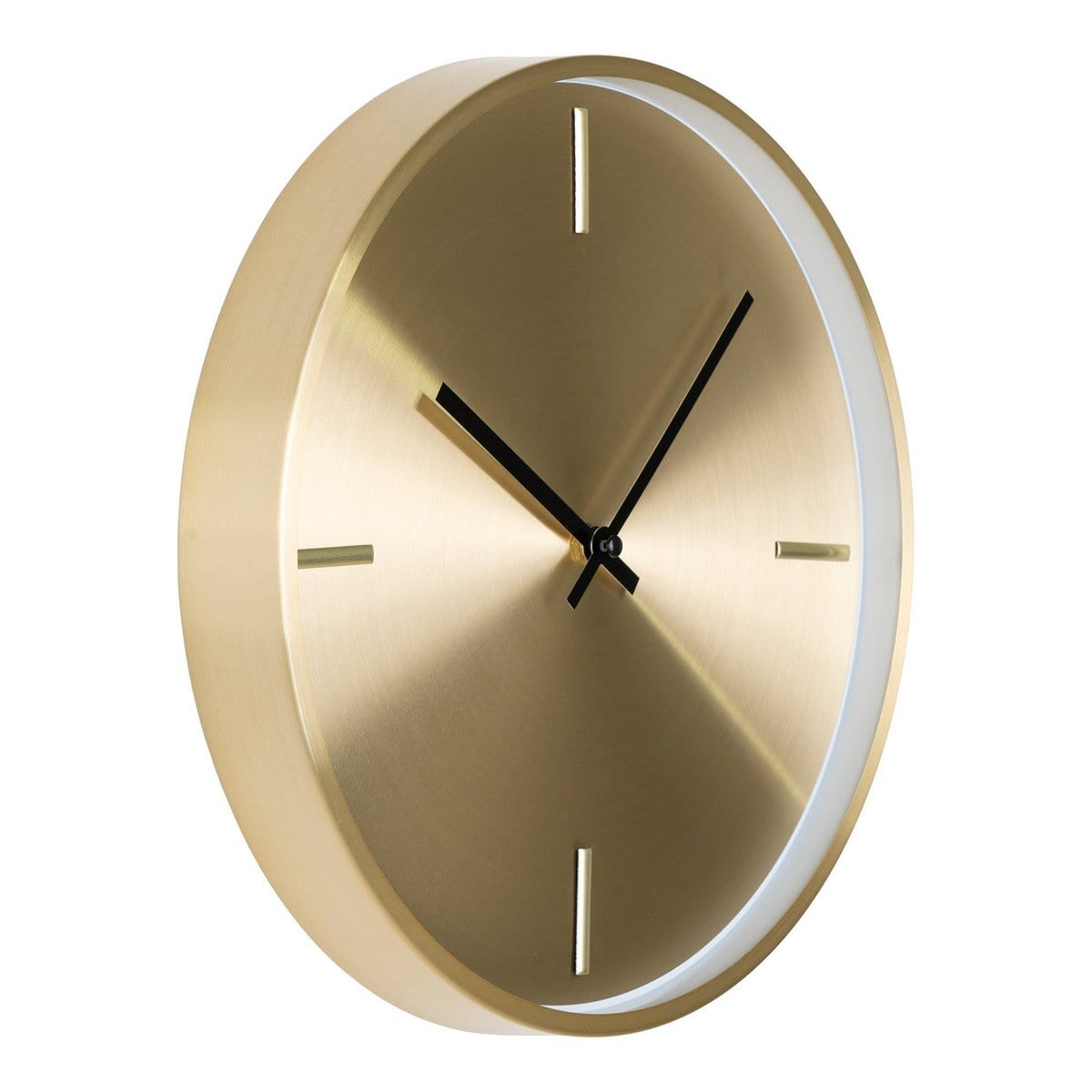 House Nordic ApS Istanbul Wall Clock - Wandklok, aluminium, goud, stil uurwerk, rond, ø30