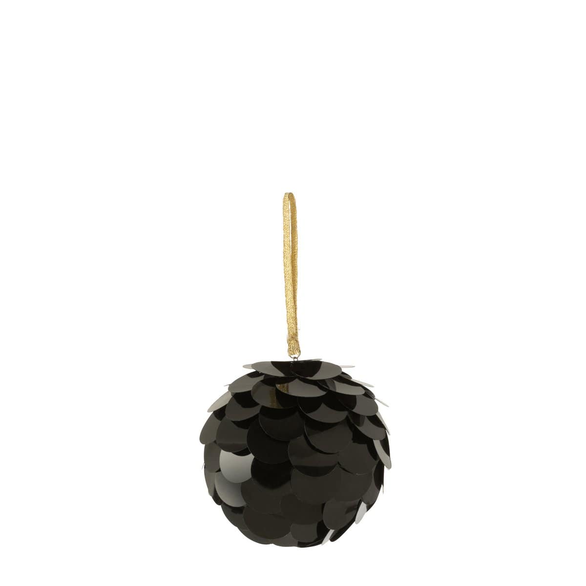 J-Line J-Line Bal Hanger Pailletten Plastiek Zwart