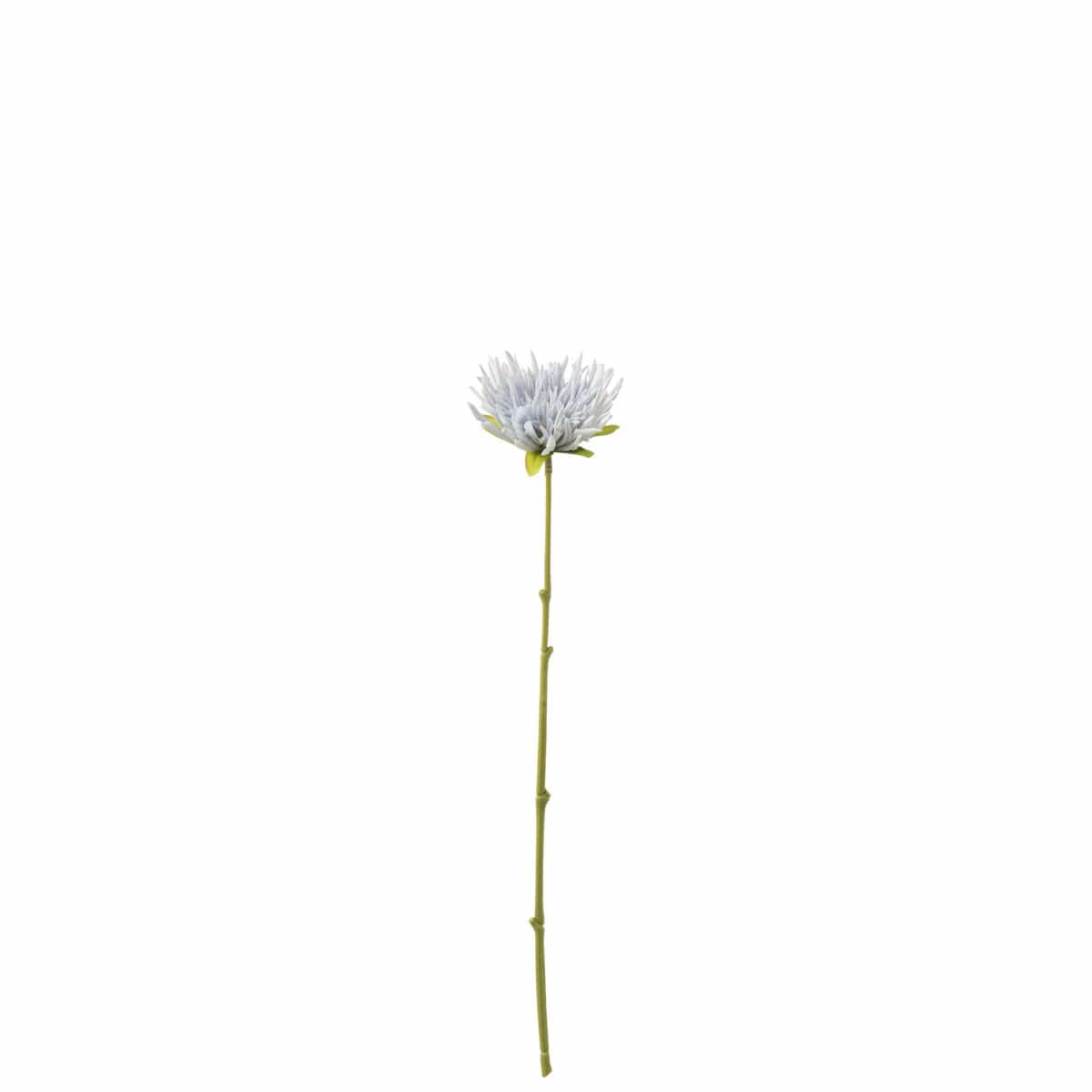 J-Line J-Line bloem Chrysant Mini - kunststof - lichtblauw - 24 stuks