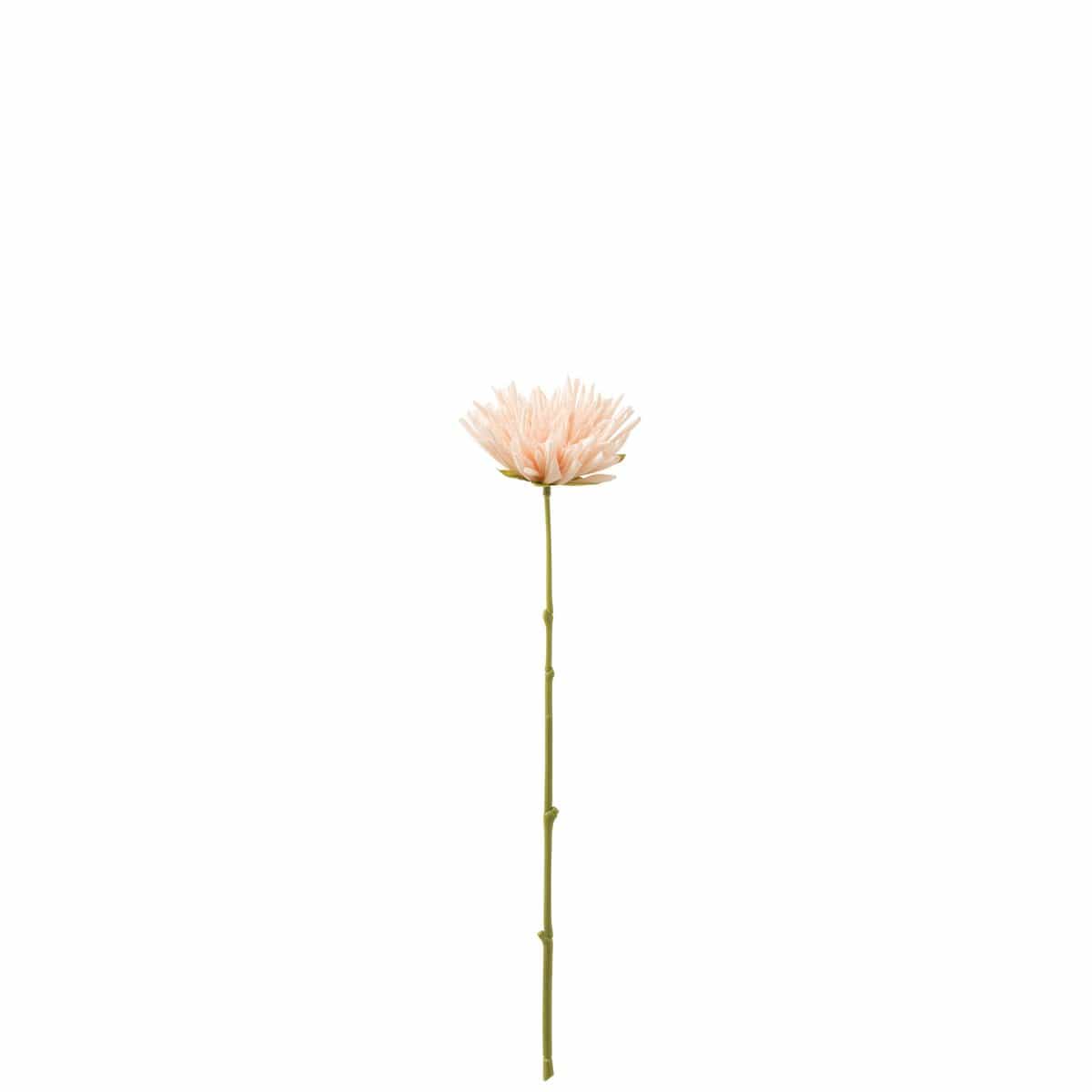 J-Line J-Line Chrysant Mini Plastiek Licht Roze
