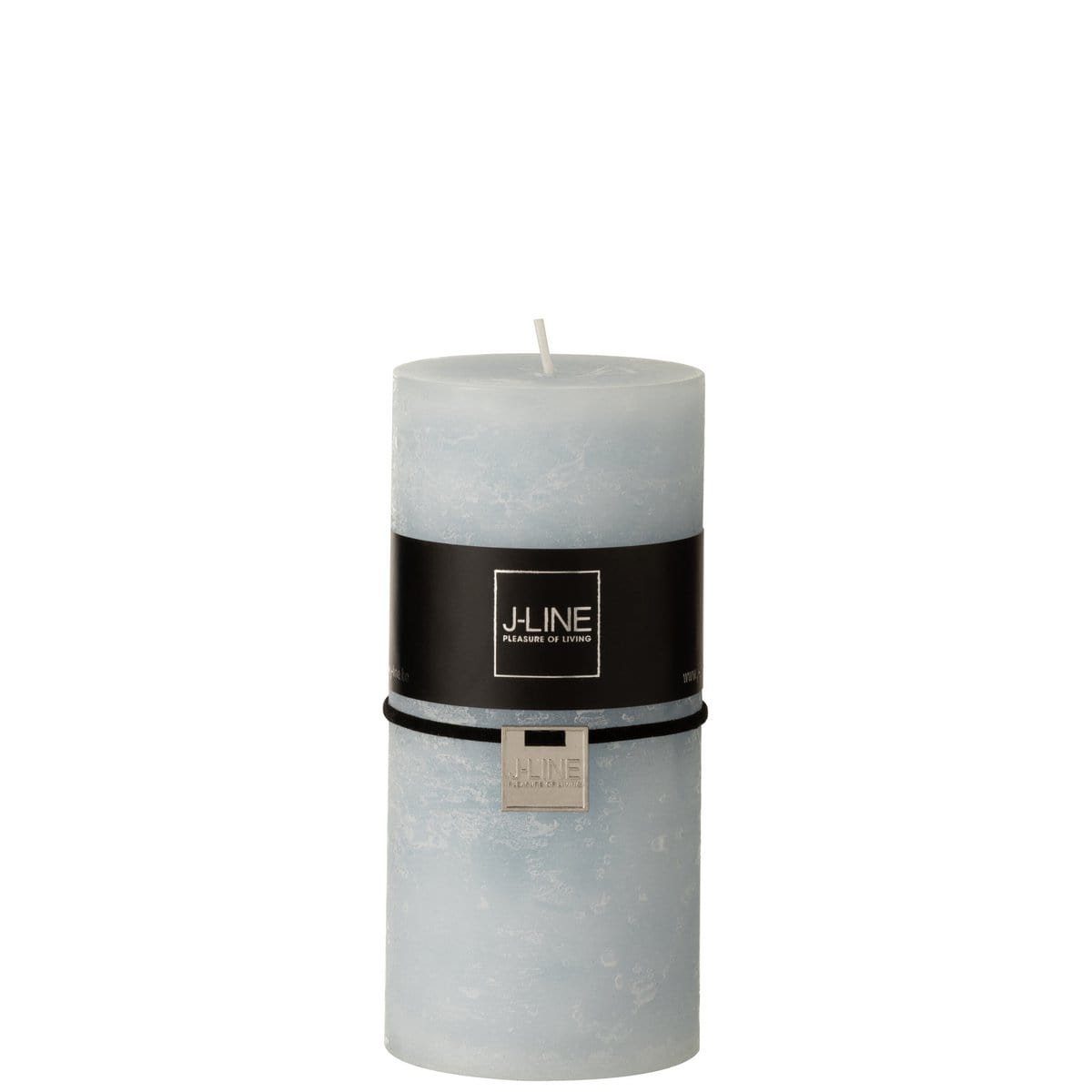 J-Line J-Line cilinderkaars - lichtblauw - 70U - L - 6x