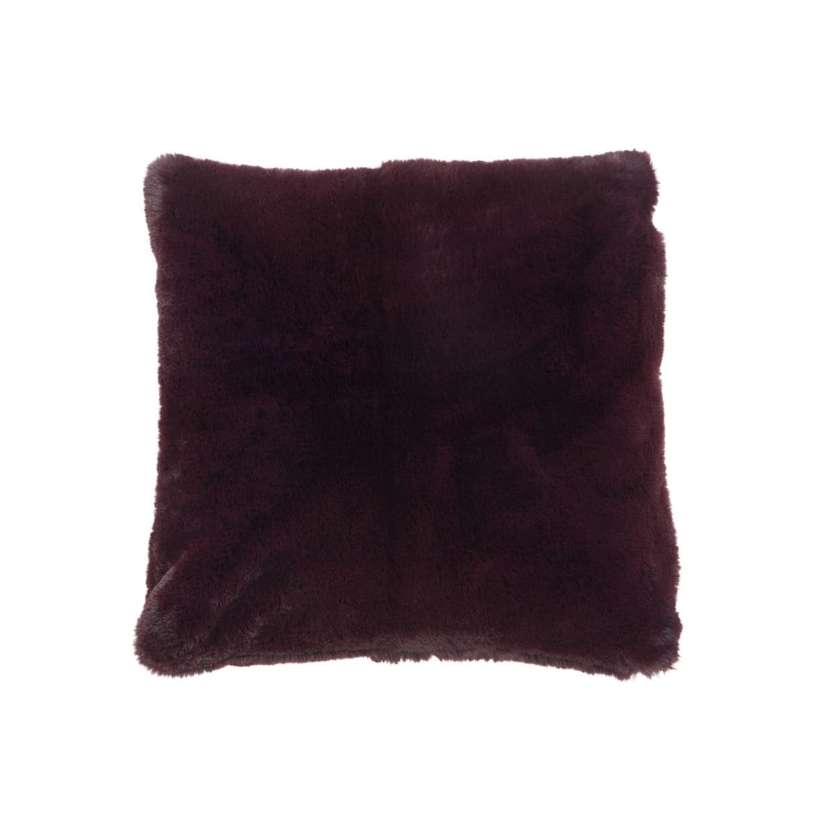 J-Line J-Line Cutie Sierkussen – Polyester – 45x45 cm – Donkerrood