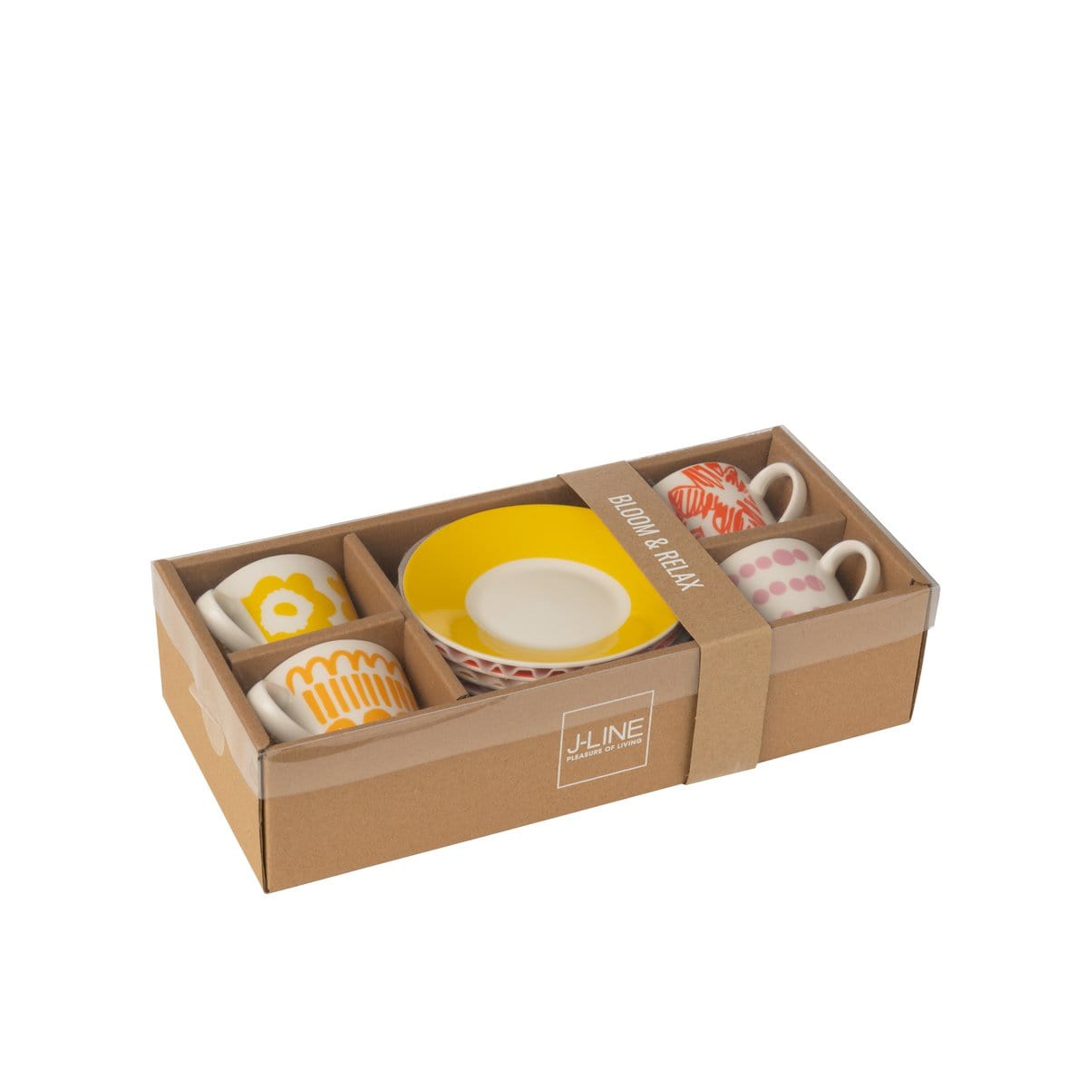J-Line J-Line decoratie Sporter op voet - marmer/polyresin - zand - small