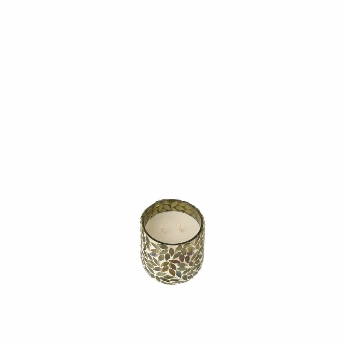 J-Line J-Line geurkaars Tender Rose - wax - groen - small - 50U