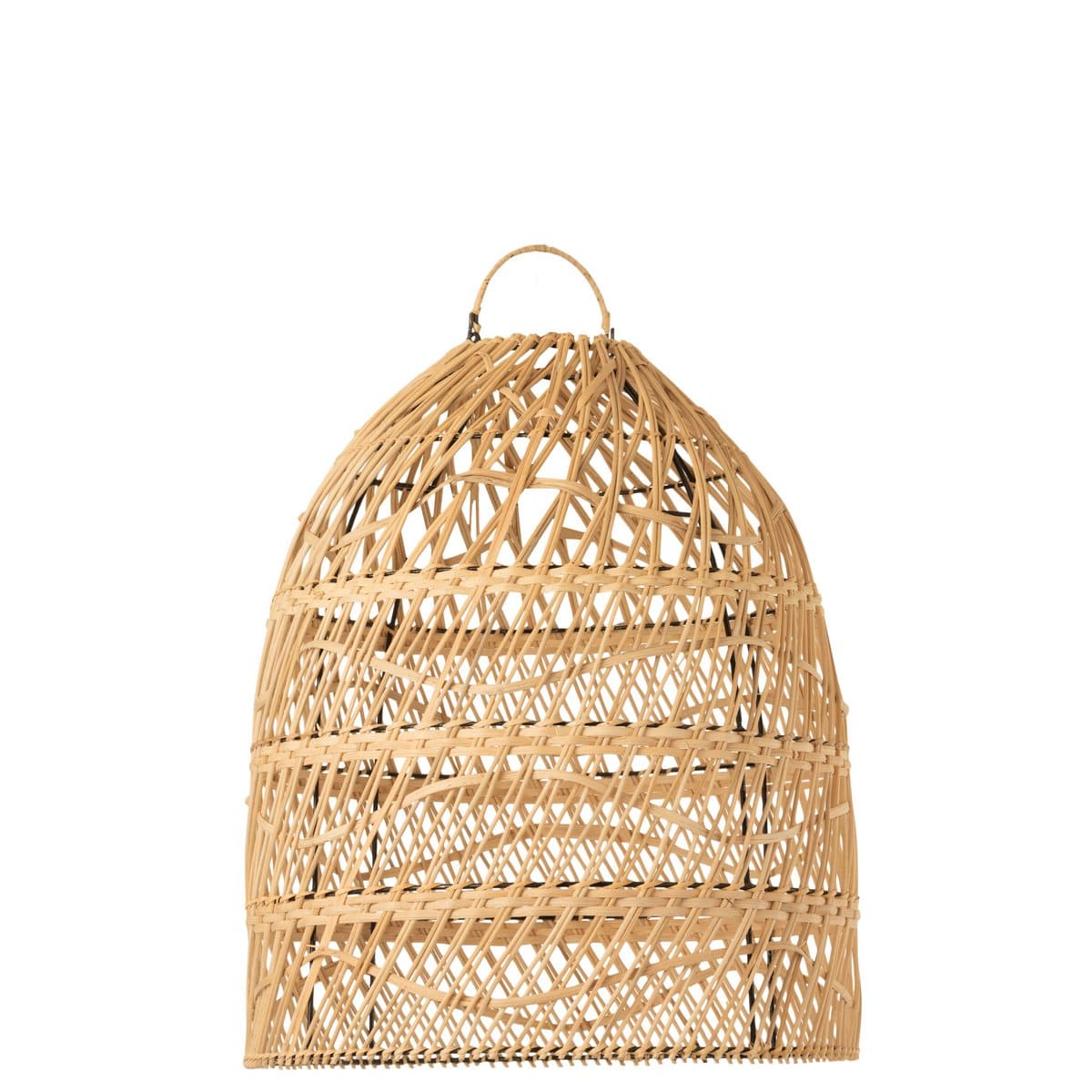 J-Line J-Line Gouden lamp - rotan - naturel