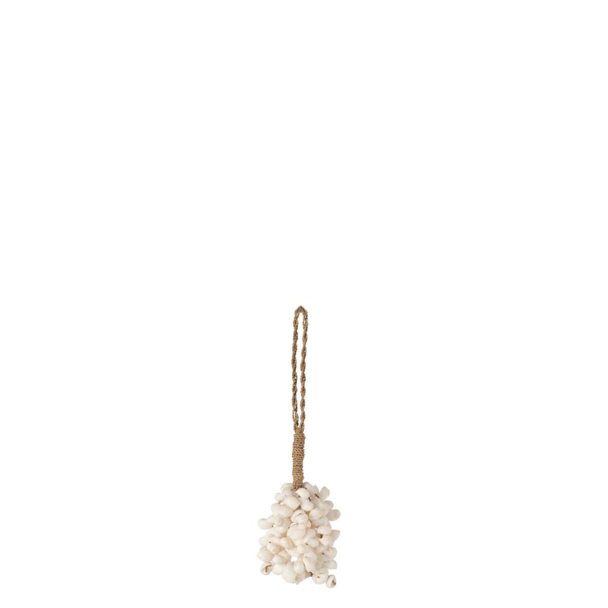 J-Line J-Line hanger - natuursteen - wit