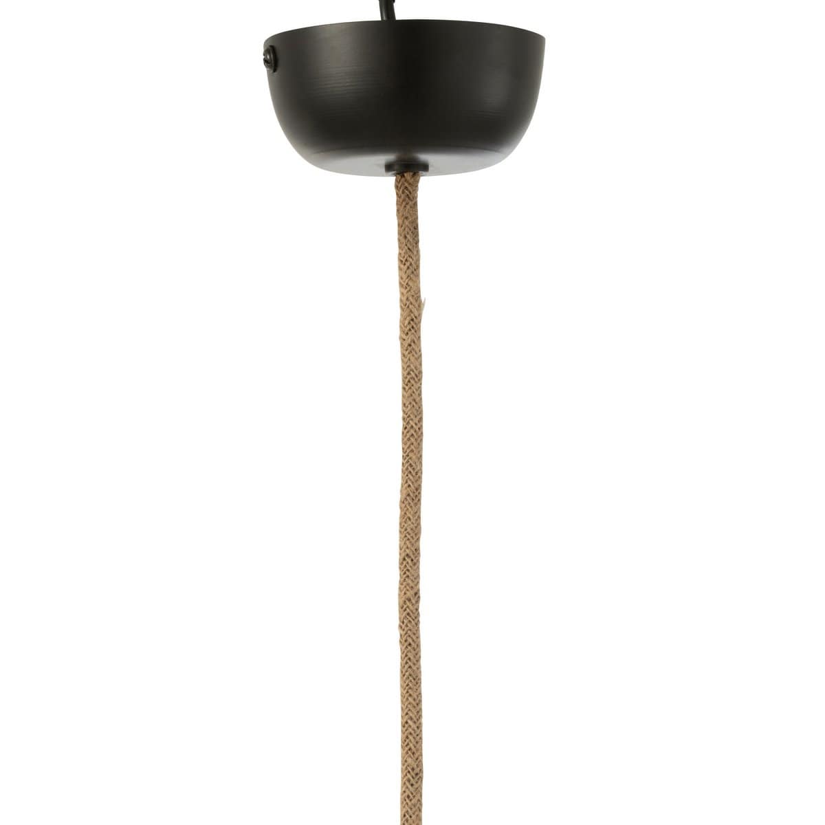 J-Line J-Line hanglamp Bol Bananenbladeren - jute - naturel - small