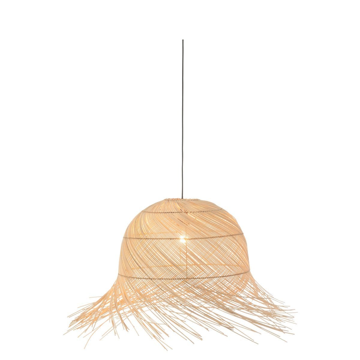 J-Line J-Line hanglamp Rond Takken - jute - naturel