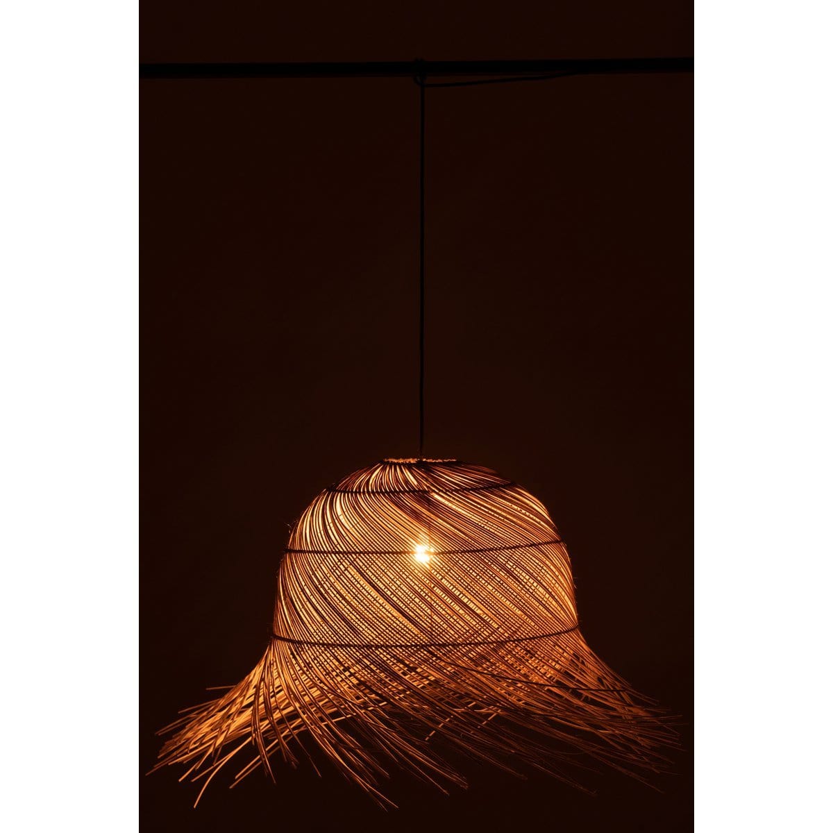 J-Line J-Line hanglamp Rond Takken - jute - naturel