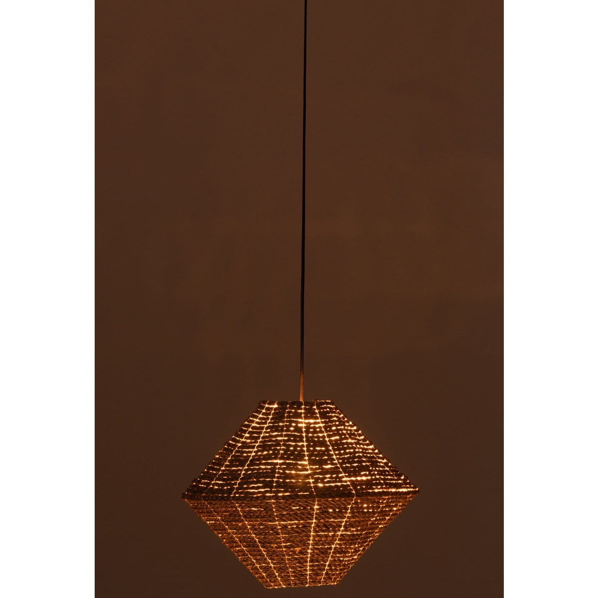 J-Line J-line hanglamp Ufo - zeegras - naturel - large