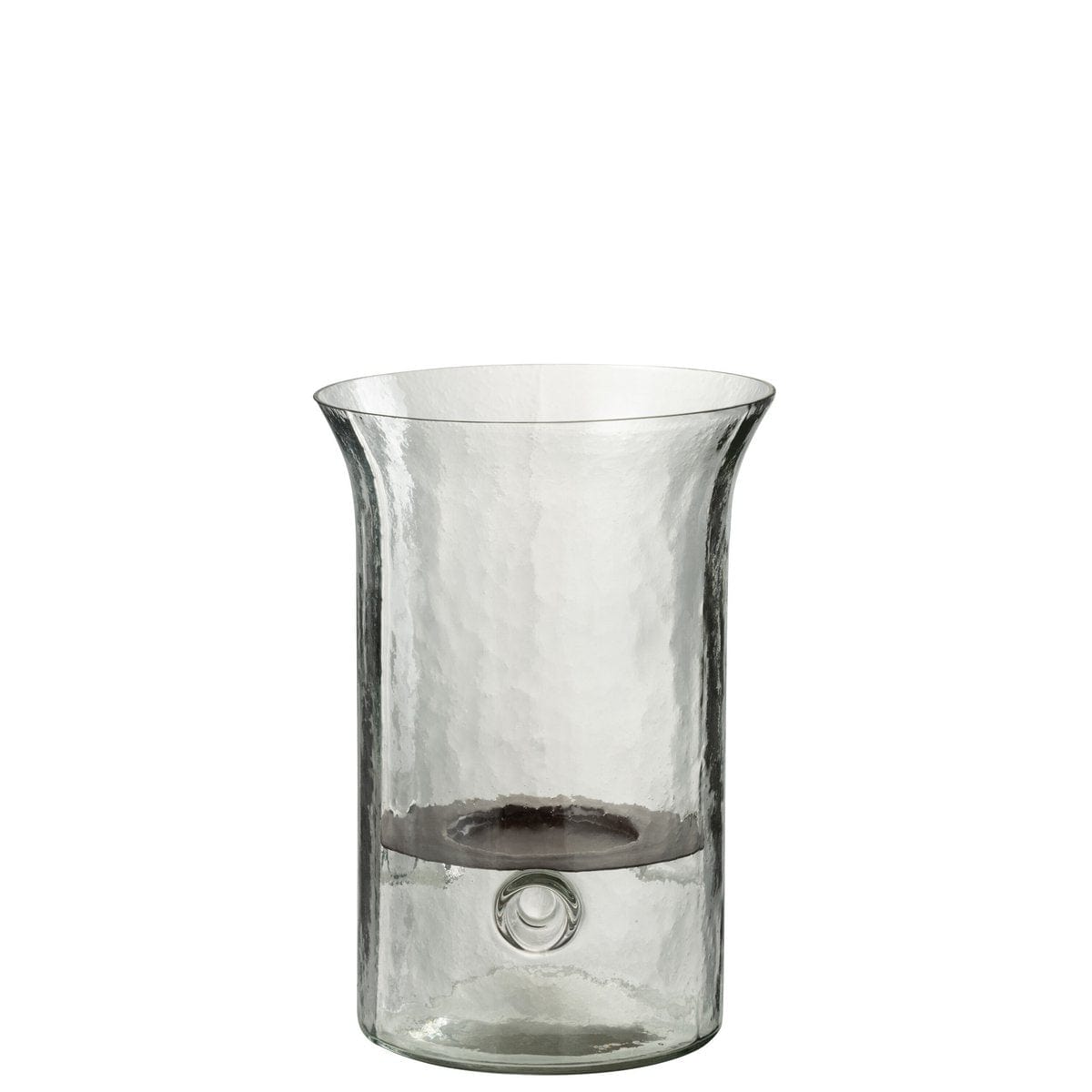 J-Line J-Line kaarshouder Bord Wazig - glas - transparant - small