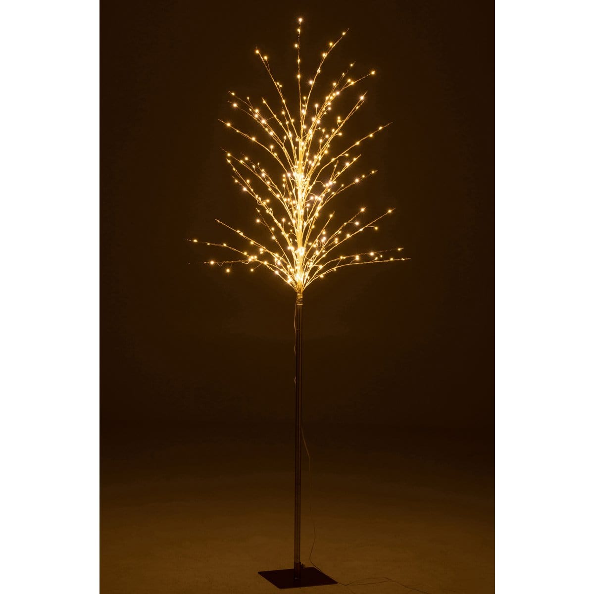 J-Line J-Line Kale Boom+Led Metaal Goud Large