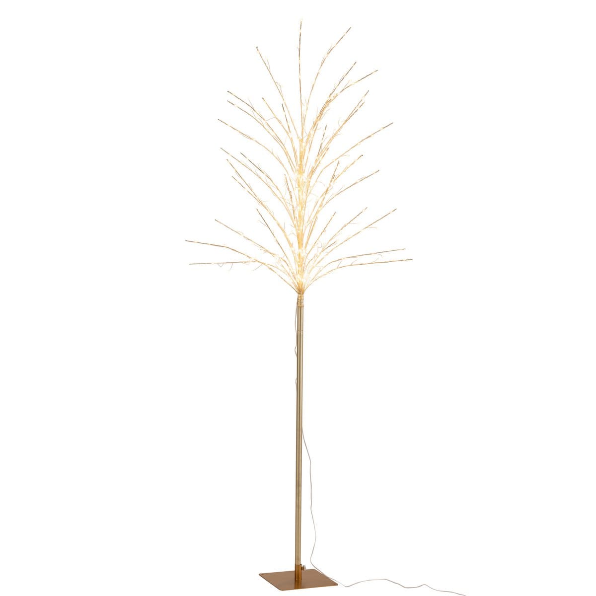 J-Line J-Line Kale Boom+Led Metaal Goud Large