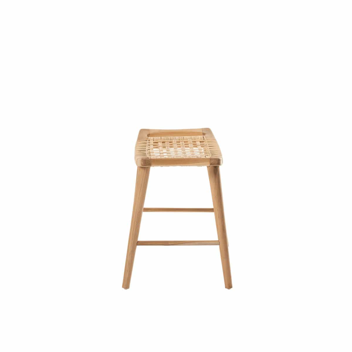 J-Line J-Line Krukje Alis Teak Hout Naturel
