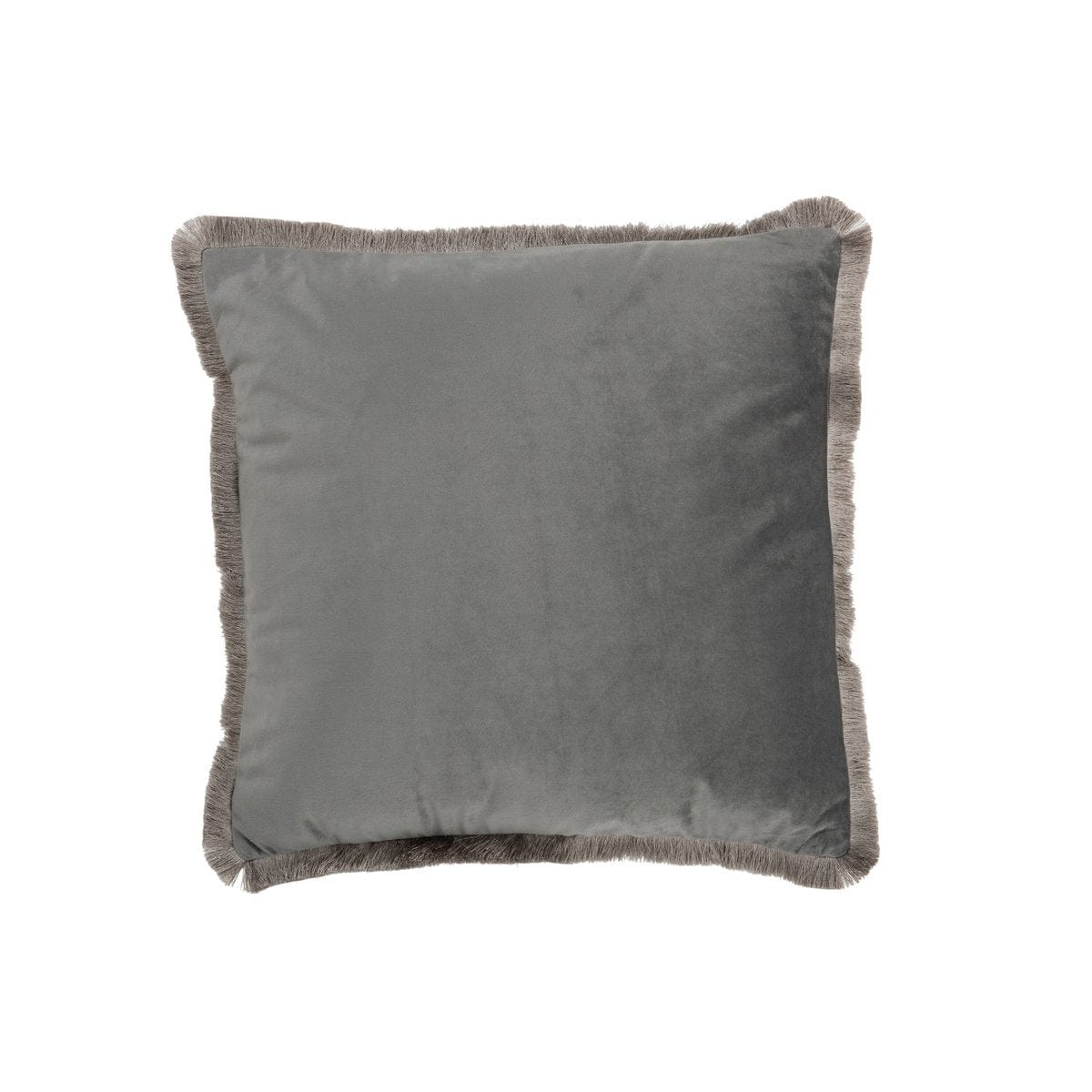 J-Line J-Line kussen Alpha Vierkant - polyester - grijs