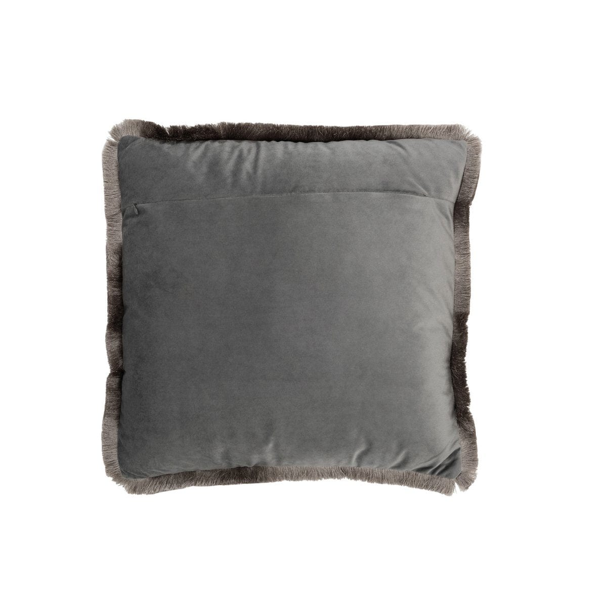 J-Line J-Line kussen Alpha Vierkant - polyester - grijs
