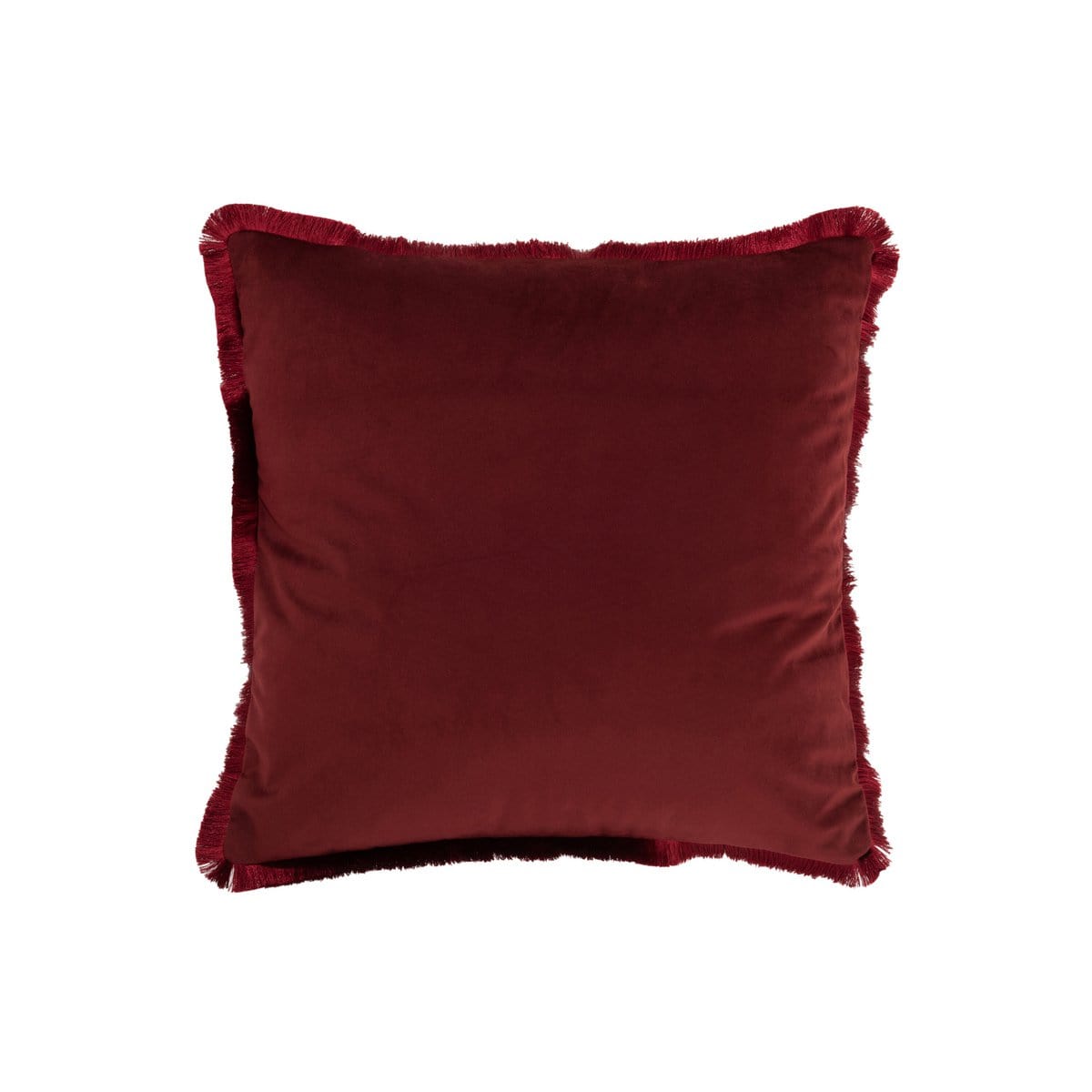 J-Line J-Line kussen Alpha Vierkant - polyester rood