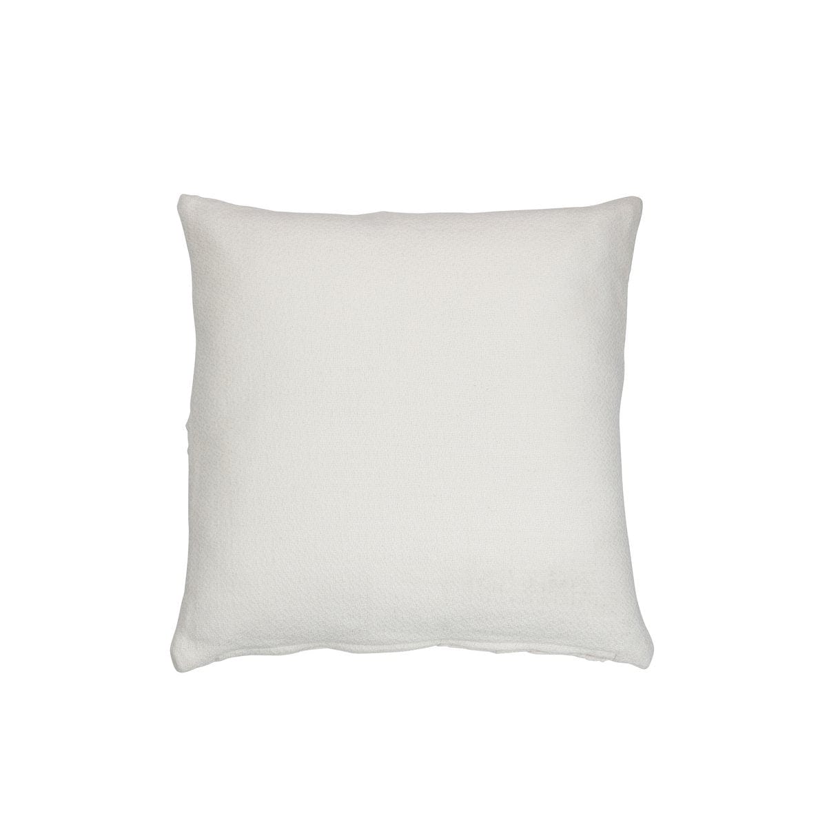 J-Line J-Line kussen Blad Fijn Vierkant - polyester - wit