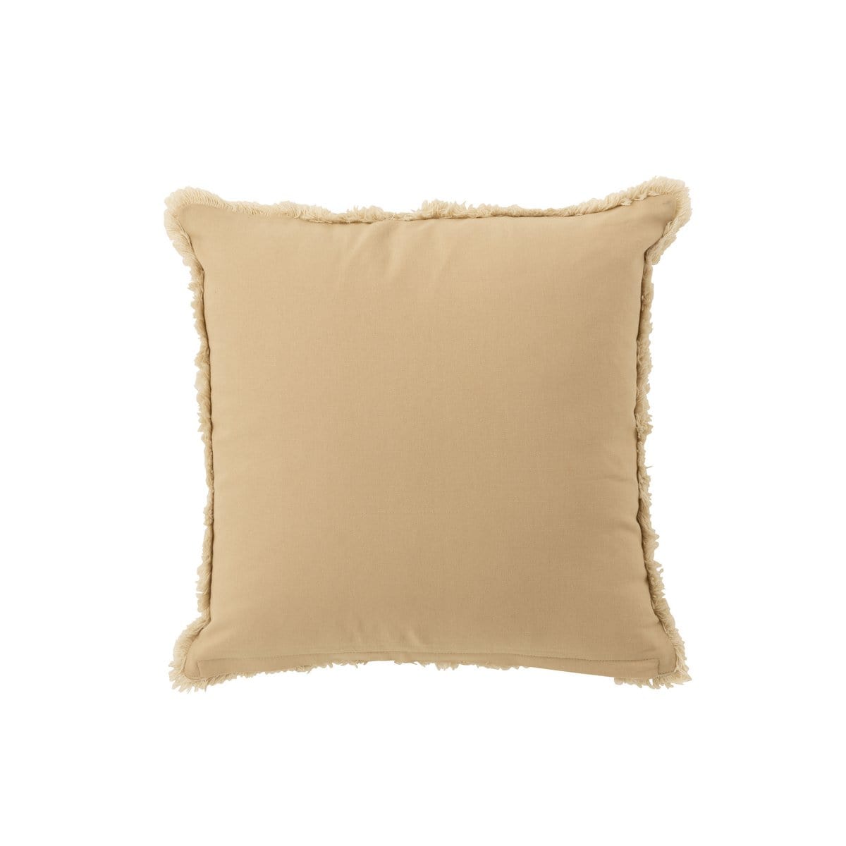 J-Line J-Line kussen Cirkel Ibiza - katoen - wit/beige