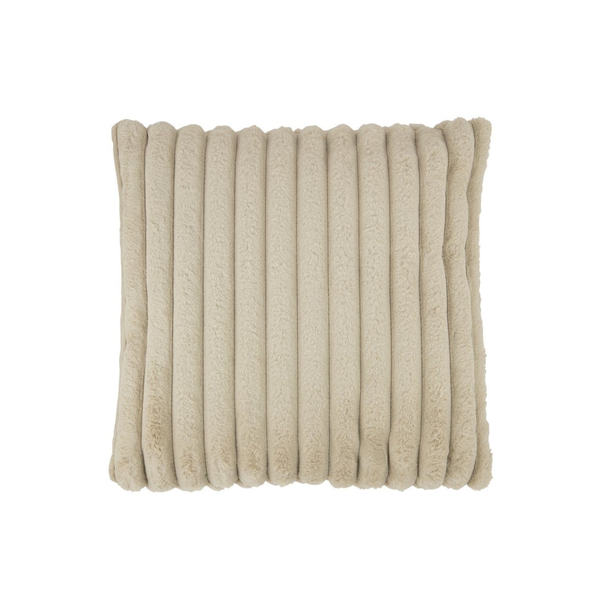 J-Line J-Line Kussen Corduroy Polyester Lichtgrijs