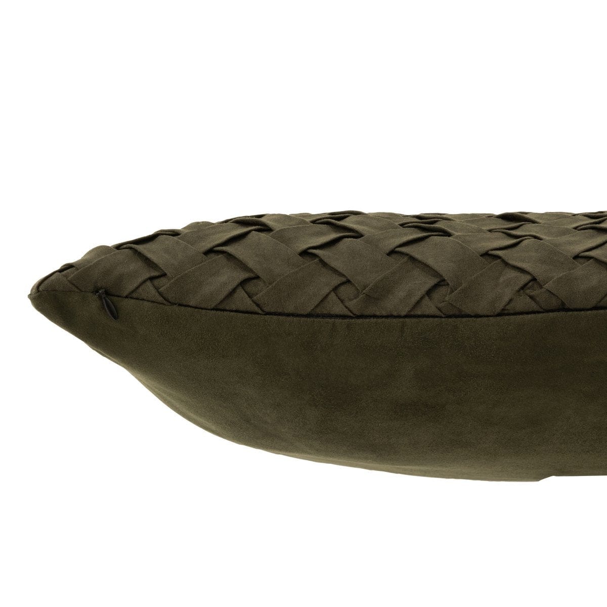 J-Line J-Line kussen Gewoven - polyester - groen