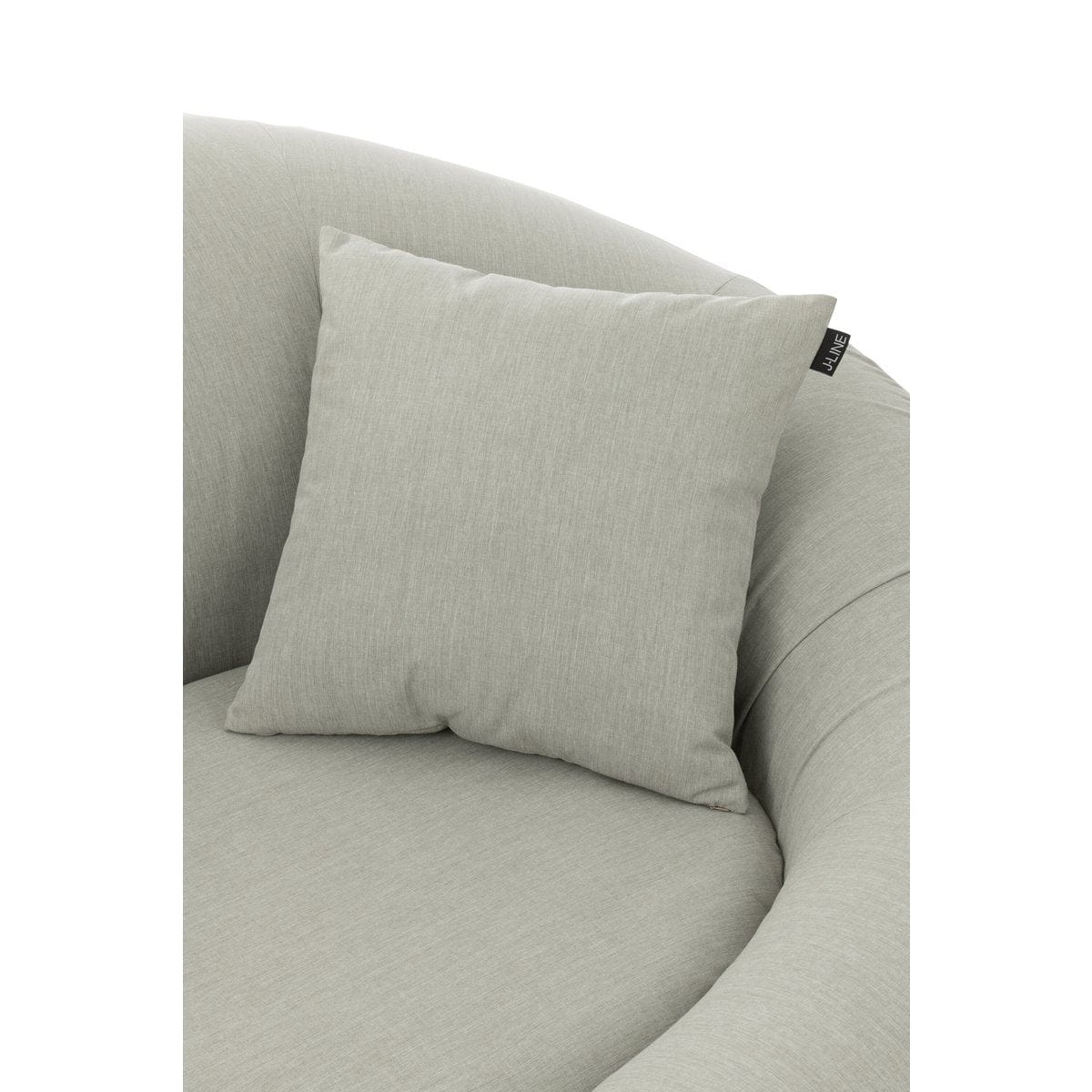 J-Line J-Line kussen Outdoor - polyethyleen - grijs