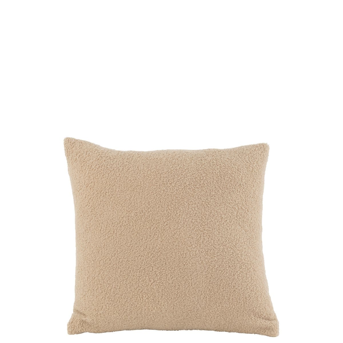 J-Line J-Line kussen Teddy Bouclé - polyester - beige