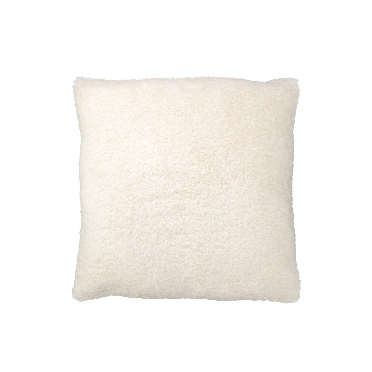 J-Line J-Line kussen Teddy - polyester - wit