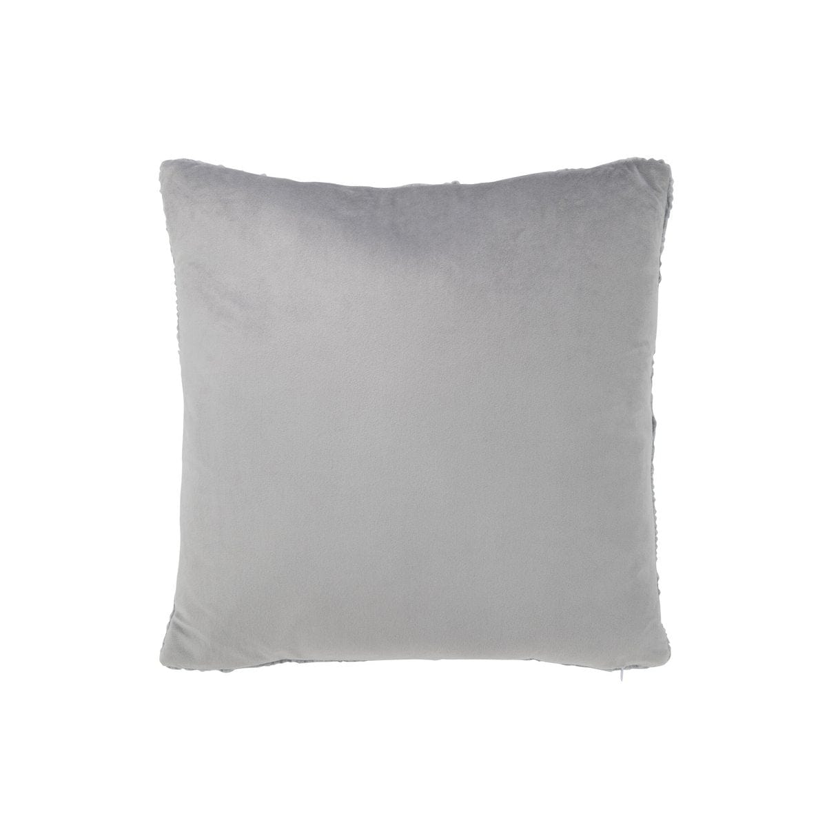 J-Line J-Line kussen Twist - polyester - grijs