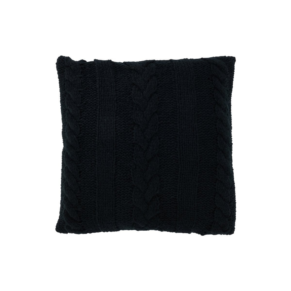 J-Line J-Line kussen Twist - polyester - zwart