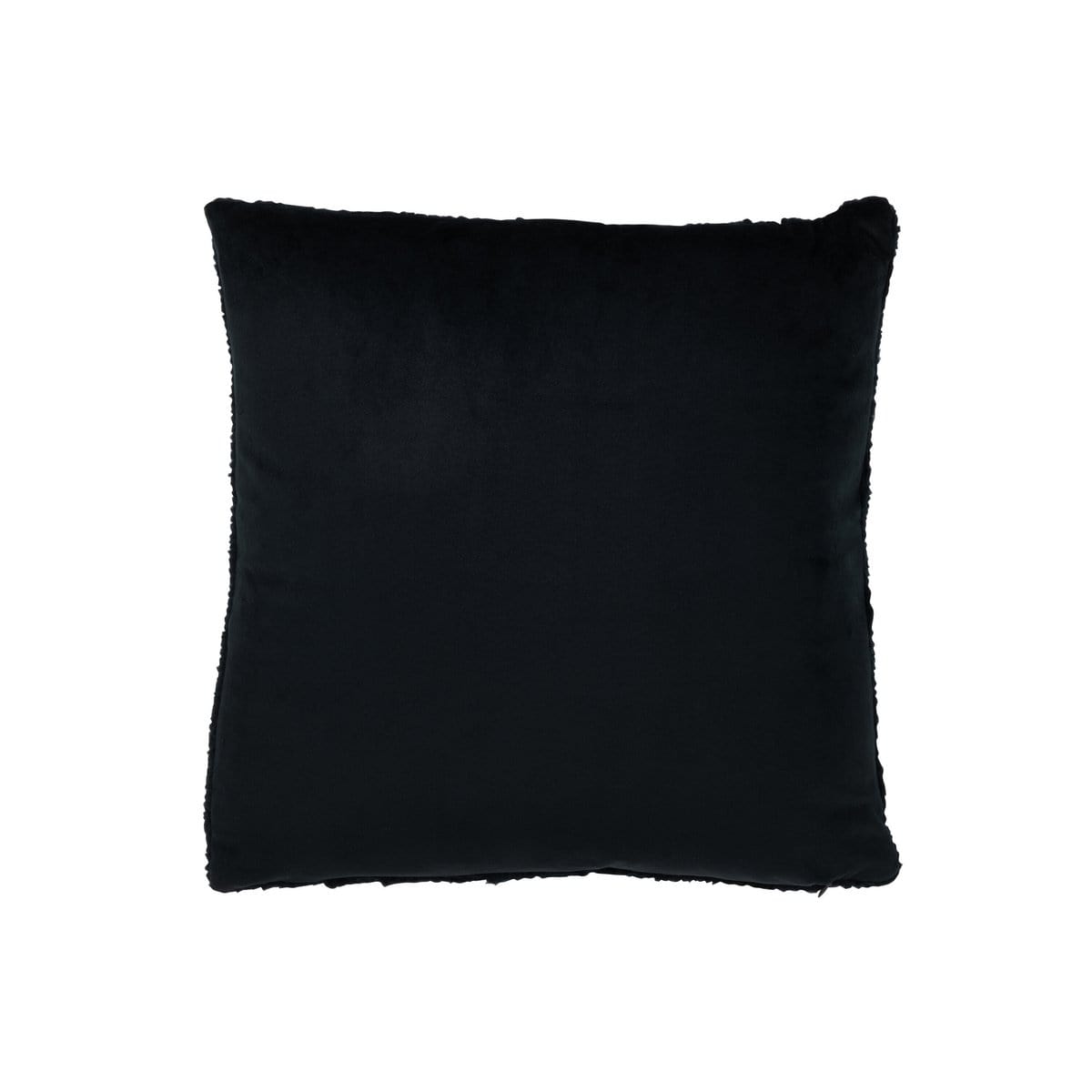 J-Line J-Line kussen Twist - polyester - zwart