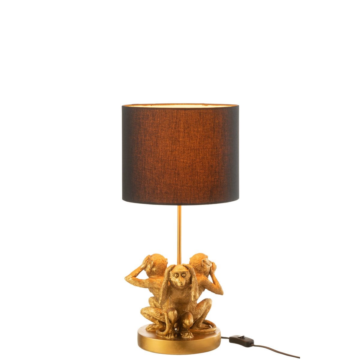 J-Line J-Line lamp Aap 3Delen - polyresin - goud