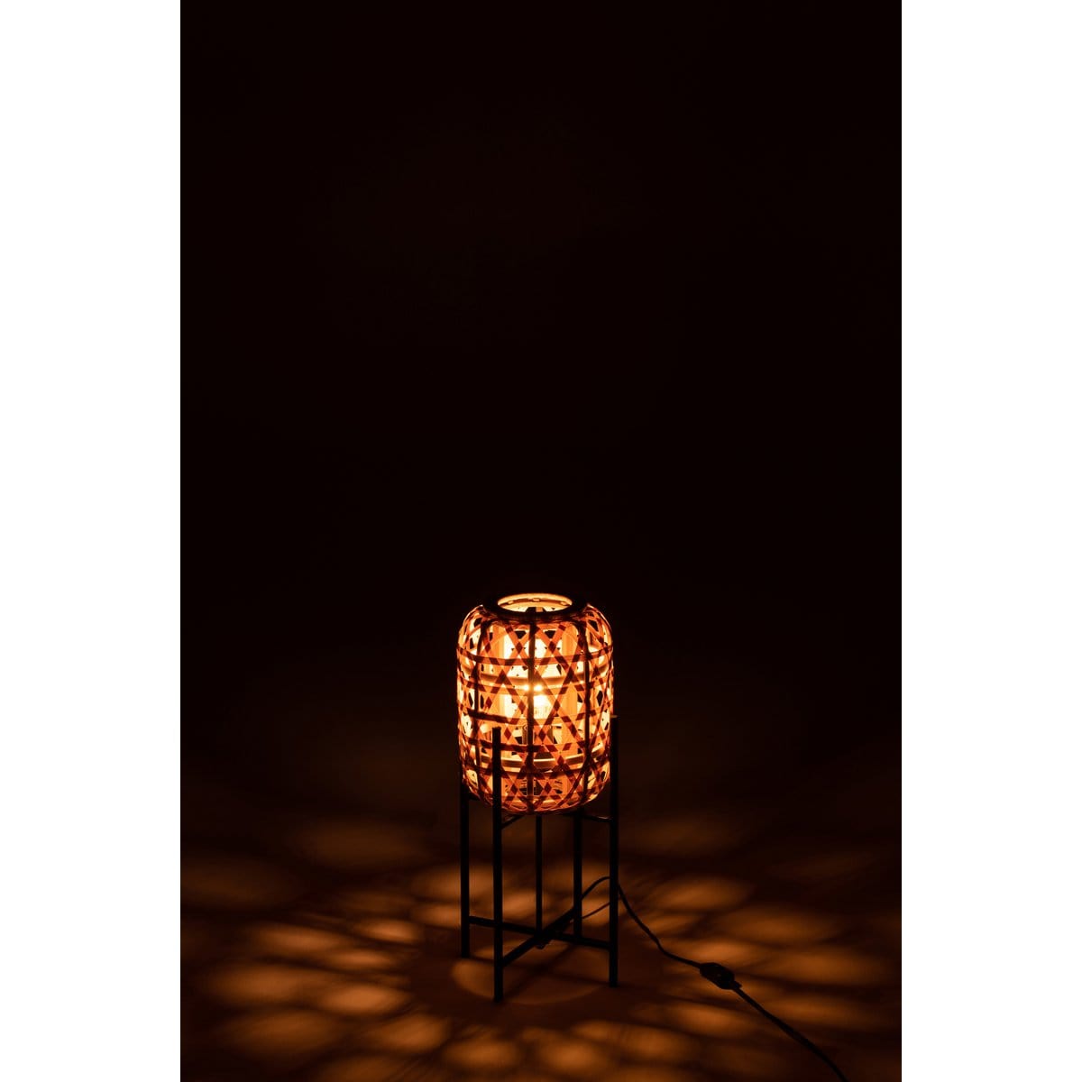 J-Line J-Line lamp - bamboe - naturel - small