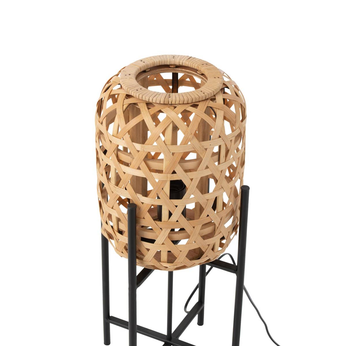 J-Line J-Line lamp - bamboe - naturel - small