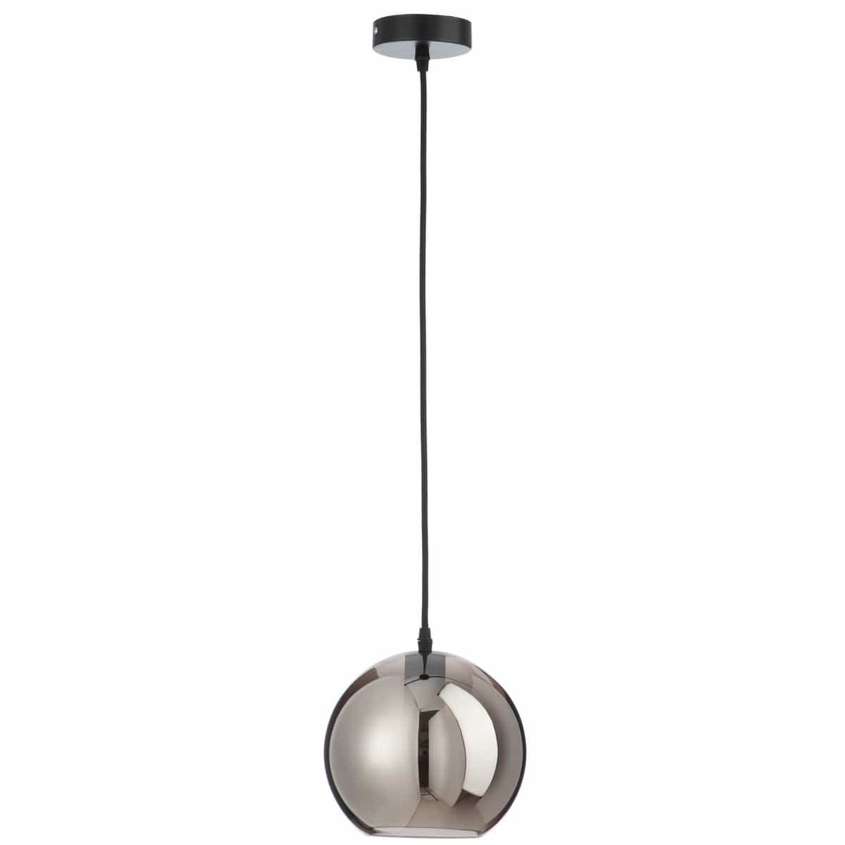 J-Line J-Line lamp Bol Spiegel - glas - zilver - small
