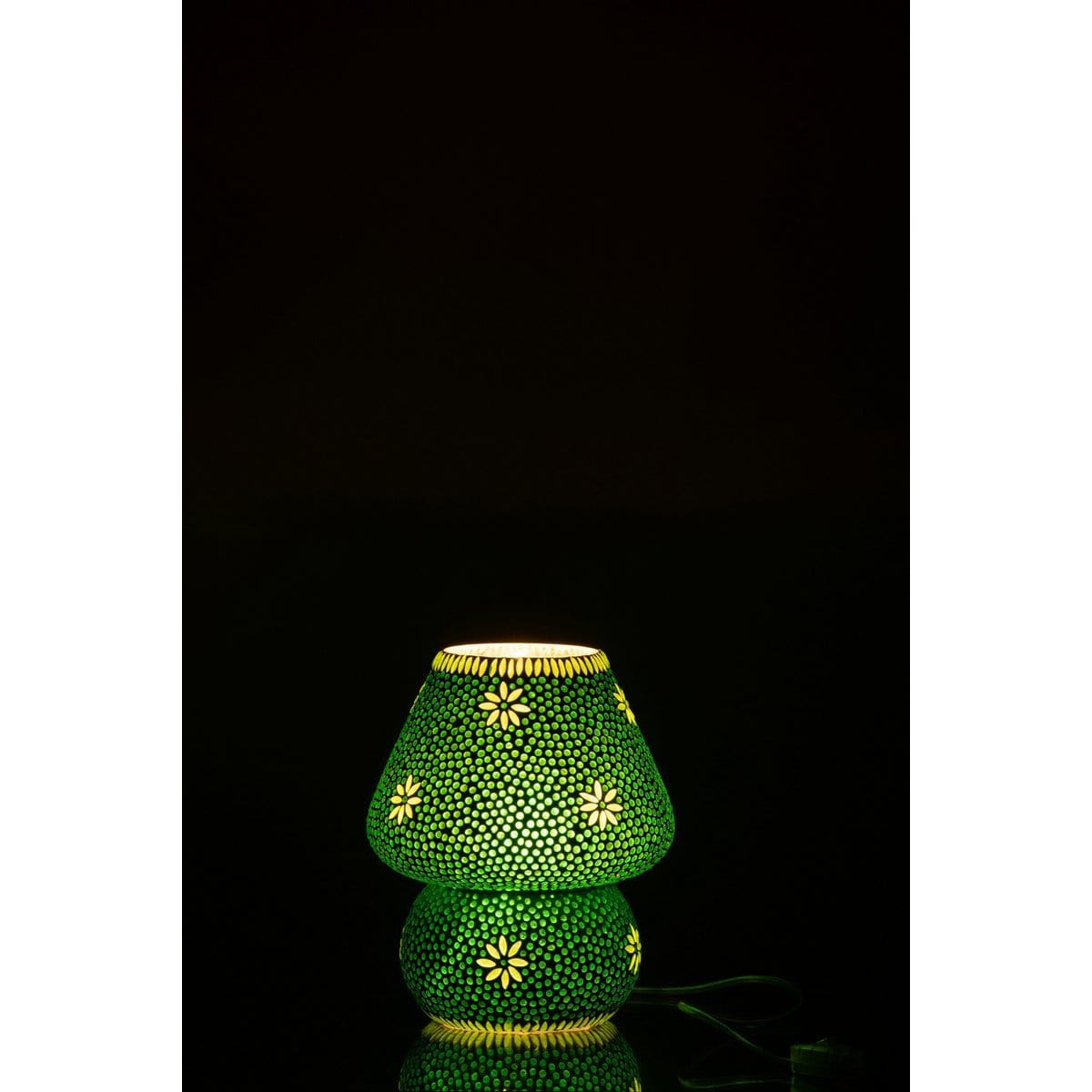J-Line J-Line lamp Bram - glas - groen - small